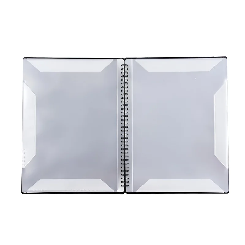 مجلد الموسيقى الورقية، مجلد للموسيقيين، مجلد الفرقة، حجم حرف A4، أكمام 30/60، مزدوج الجانب أو الكتابة على صفحات مكشوفة