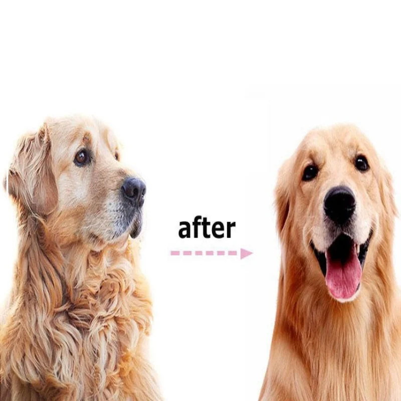 Professional Pet Grooming Comb - Cat Hair Removal Dog Shedding Trimmer Puppy Fur Trimming Tool - Dog Grooming Brushes