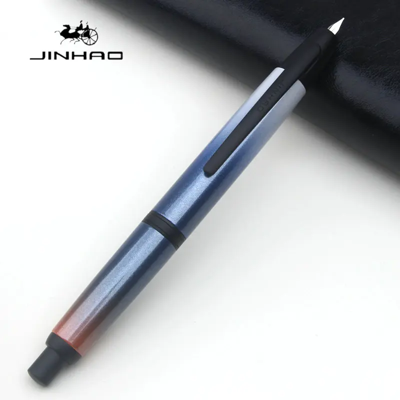 

Акция ограниченной серии JINHAO 10, новая металлическая перьевая ручка с выдвижным тонким наконечником и конвертером чернил
