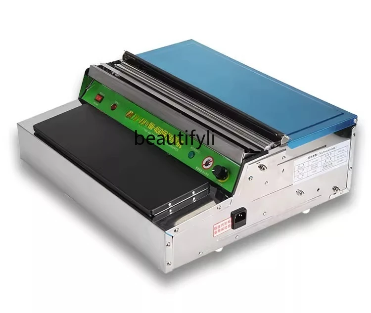 

Fruit and vegetable plastic wrap baler, supermarket commercial automatic fresh wrap, sealing machine