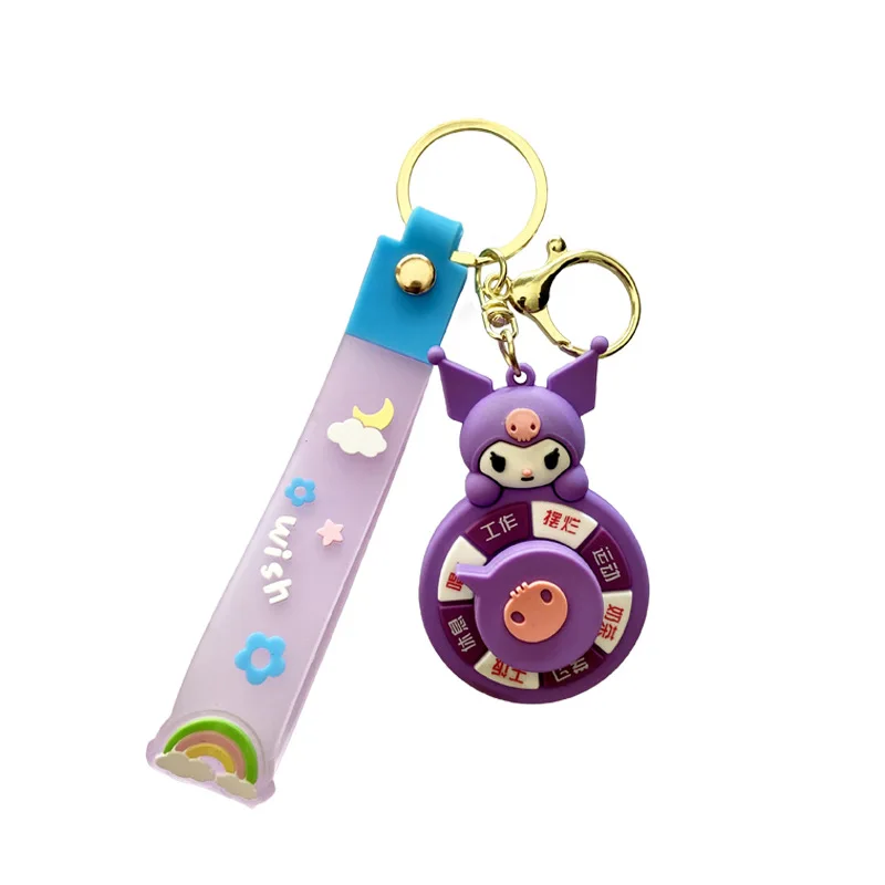 miniso バックパックペンダント、漫画のかわいい子供向けギフト、キーチェーン、ペンダント、小物