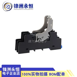 1PCS Relay base sj2s-05b is equipped with intermediate relay rj2s-cl-d24 g2r-2-sn 8 holes