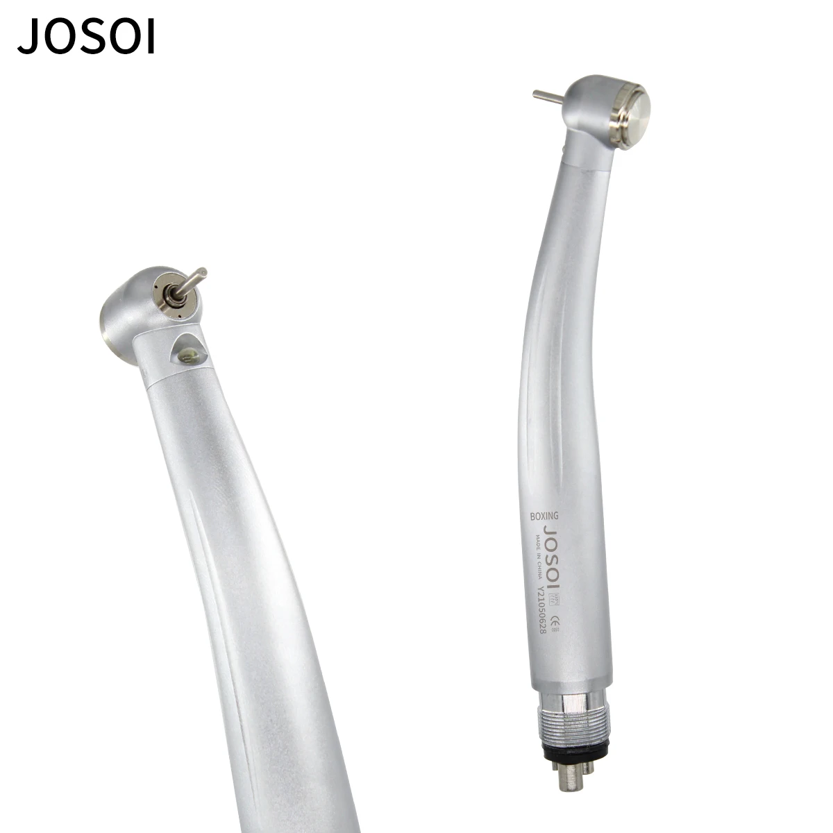 Dental LED High Speed Handpiece 2/4 Hole Standard Head Air Turbine E-Generator Ceramic Bearing Dentist Tips Triple Water Spray