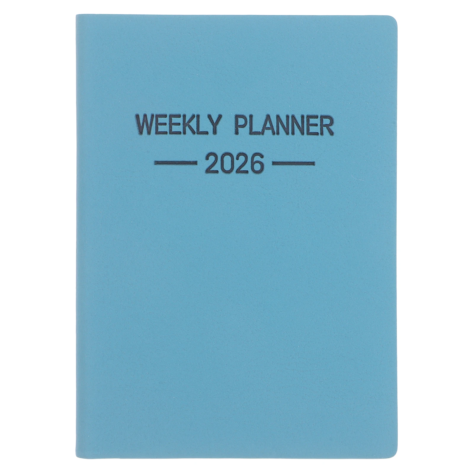 

2026 English Planner Compact Portable Pocket Design Binding Thick Paper Monthly Weekly Daily Notebook Office Supplies