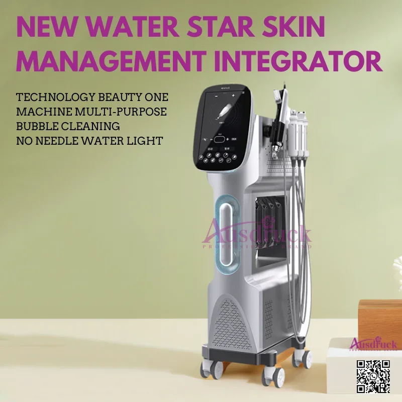 New Water Star Skin Management Integrated Instrument High Pressure Atomization Hydration Deep Cleaning Introduction