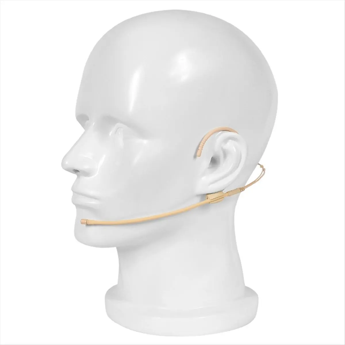 AT42 Earhook Microphone Headworn Headset Microphone Omnidirectional Condenser Mic for with Microphone Cover