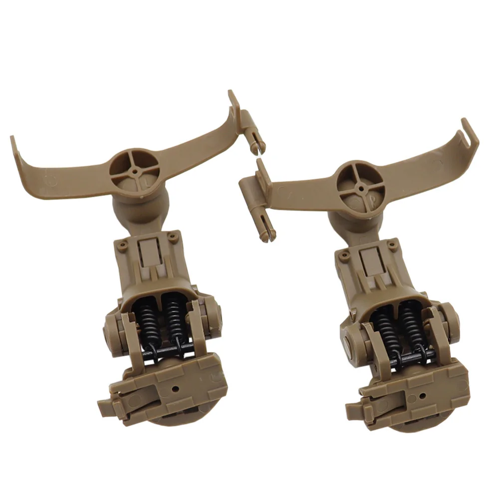 VULPO-capacete tático Rail Mount Headset, adaptador de suporte para Comtac III, série C, OPS, Core, ARC, M-LOK capacete