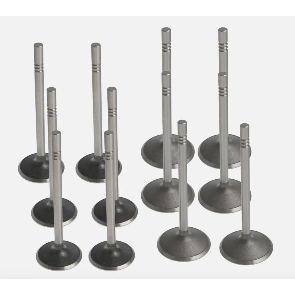 Engine Intake Exhaust Valves 12× Fit 4.0 L For Frod Explorer Mustang Mazda Mercury B4000 Ranger Land Rover LR3 4.0L V6 GAS 97-11 view 6