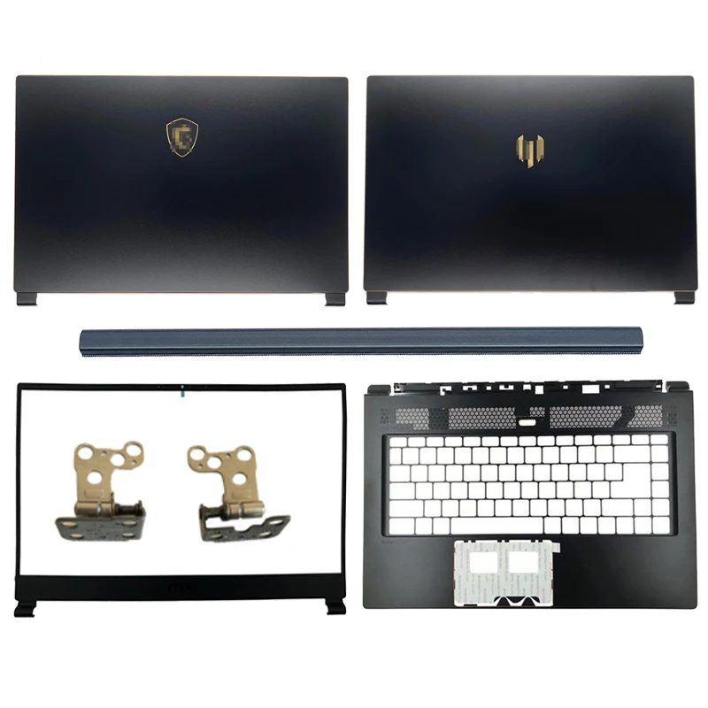 New Laptop LCD Back Cover/Front Bezel/Hinges/Hinge Cover/Palmrest/Bottom Case For MSI GS65 MS-16Q2 16Q4 Top Case Lower Cover