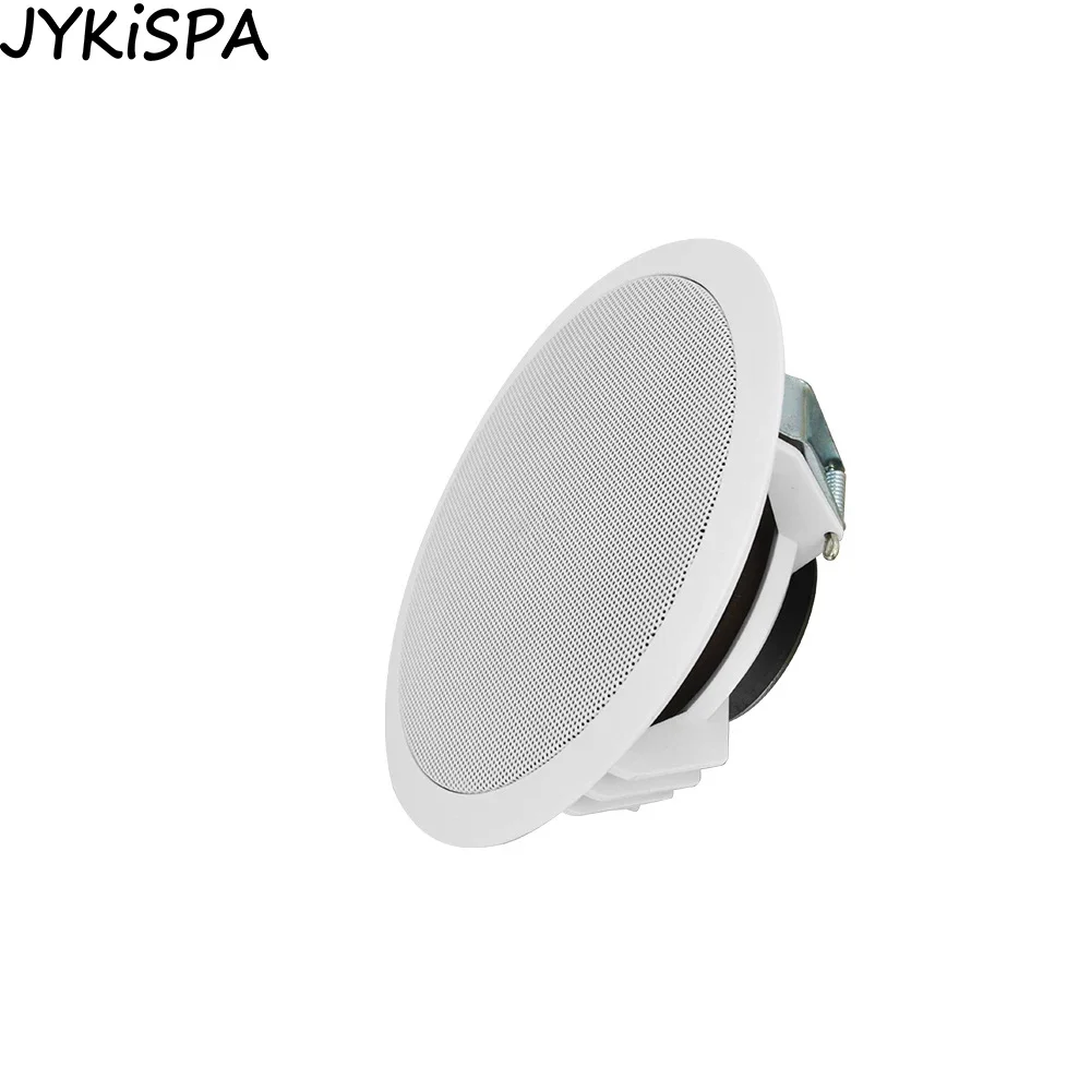 6inch Passive Ceiling Speakers 70V-100V Amplifier Speaker Stereo Sound Audio System Recessed Music PA Speaker for Bedroom