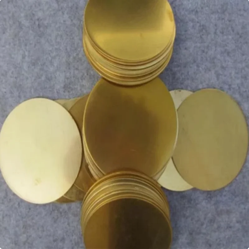 Solid Brass Round Plate 2mm 5mm 10mm 15mm 20mm 25mm 30mm 35mm 40mm 45mm 50mm 60mm 70mm 80mm 100mm 120mm 150mm 200mm 250mm 300mm