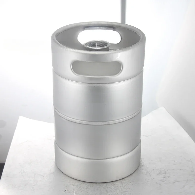 New 20-liter American keg 304 stainless steel beer  draft beer keg well plate spear  turnover keg