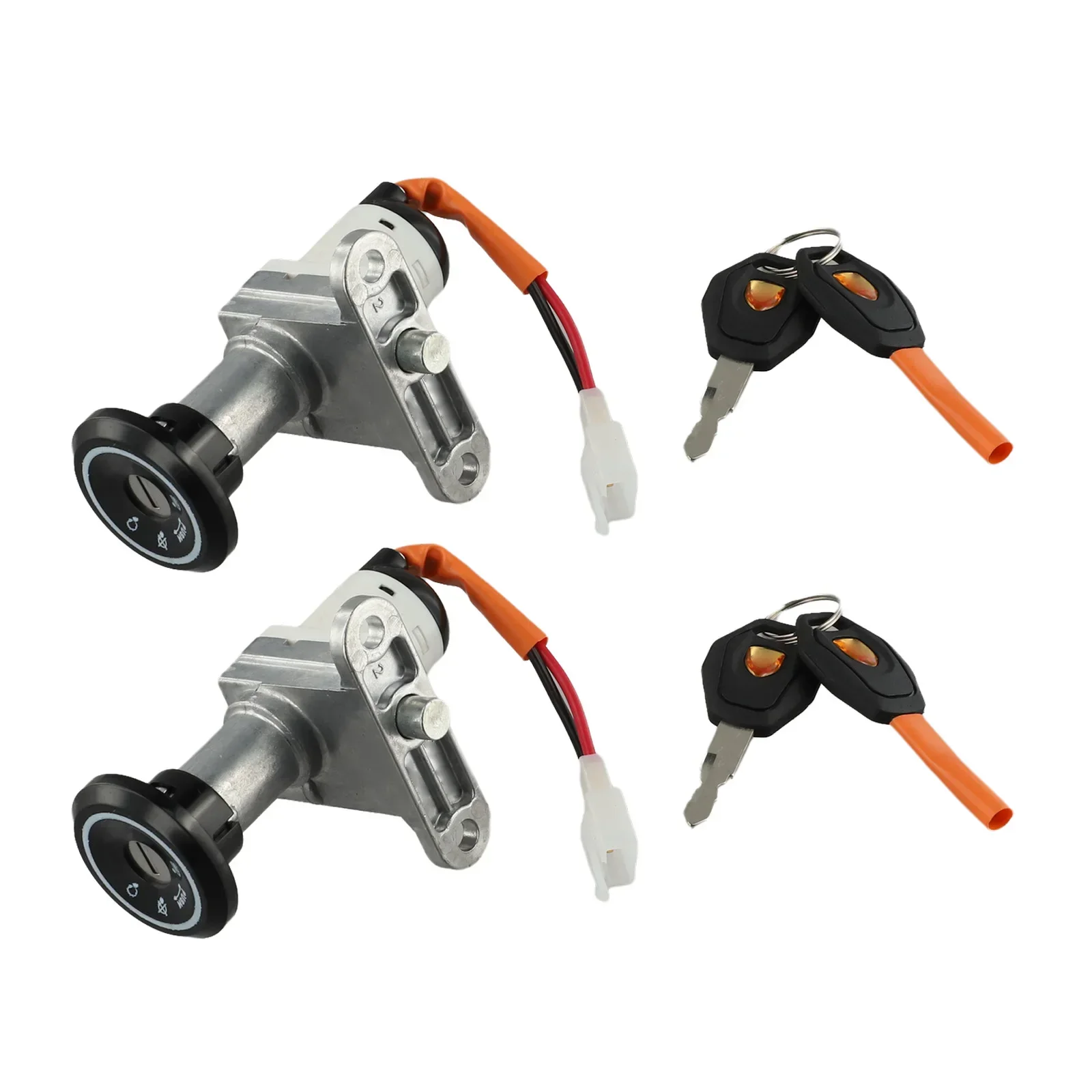 Ignition Key Switch Electric Bicycle Lock Reliable Functionality Weather Resistant Electric Bicycle Accessory 8-18MM