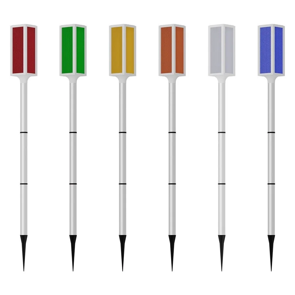 

Led Flashing Solar Barricade Light Warning Light Stainless Steel Traffic Roadside Lights Safety Waterproof Signals Solar Lamps