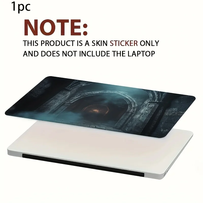 2 Just Notebook stickers - Scratch resistant protective art stickers, suitable for HP, Dell, Lenovo, Apple, Asus