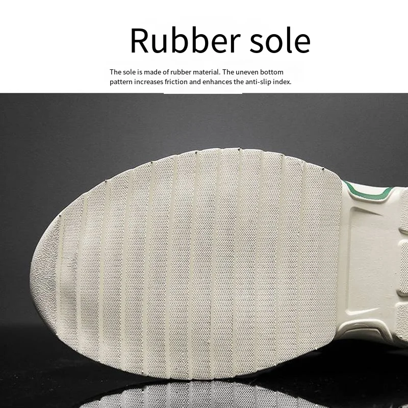 Scarpe sportive alla moda da uomo in mesh traspirante Vamp Leggero antiscivolo Resistente all'abrasione Suola morbida Comoda sneaker casual