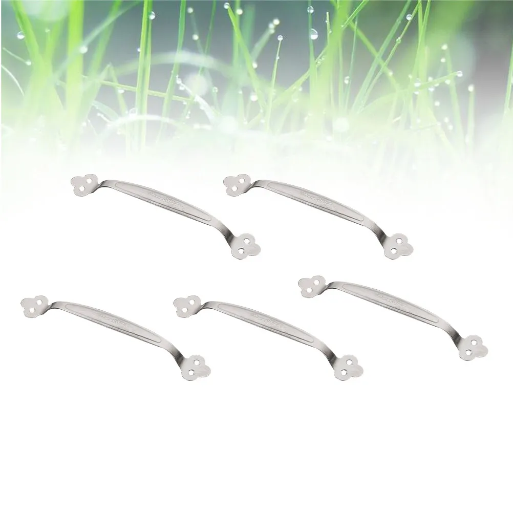 5Pcs Stainless Steel Safety Grab Bar for Bathroom Toilet Bathtub Shower Anti-Slip Raised Lines 300Kg Load Humanized Design