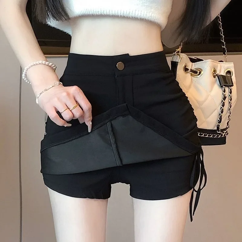 Summer 2024 Female Skirts High Waist New In Women's Skirt Clothing Trend Offer Original Hot Chic And Elegant Sales Quality V On