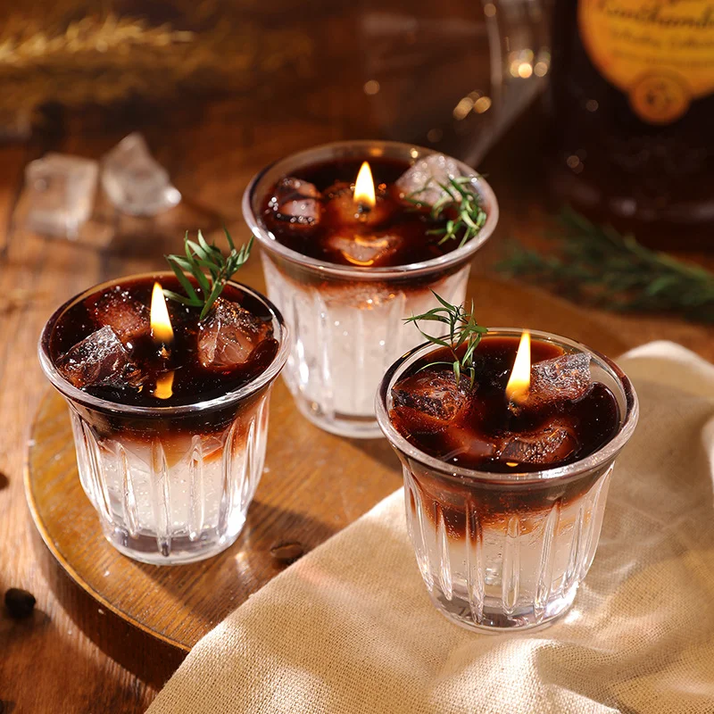 1Pc Coffee Scented Candle, 2 Sizes Christmas candles of  for Store/Home Fragrance, Air Freshener, Home Decoration, Gift