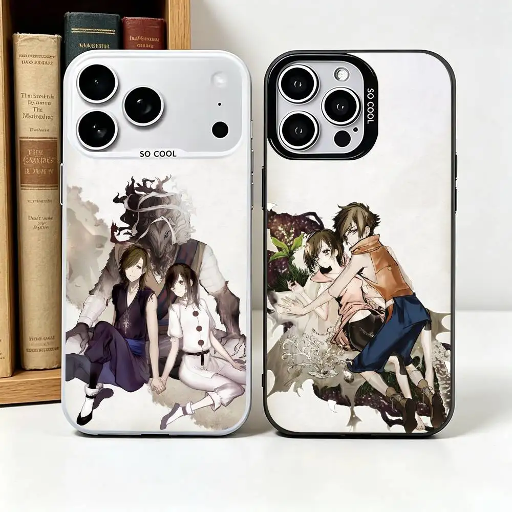 Dystopia Shinsekai Yori-a Phone Case For iPhone 17,16,15,14,13,12,11 Plus Pro Max Colored Silver  Funda Bumbe