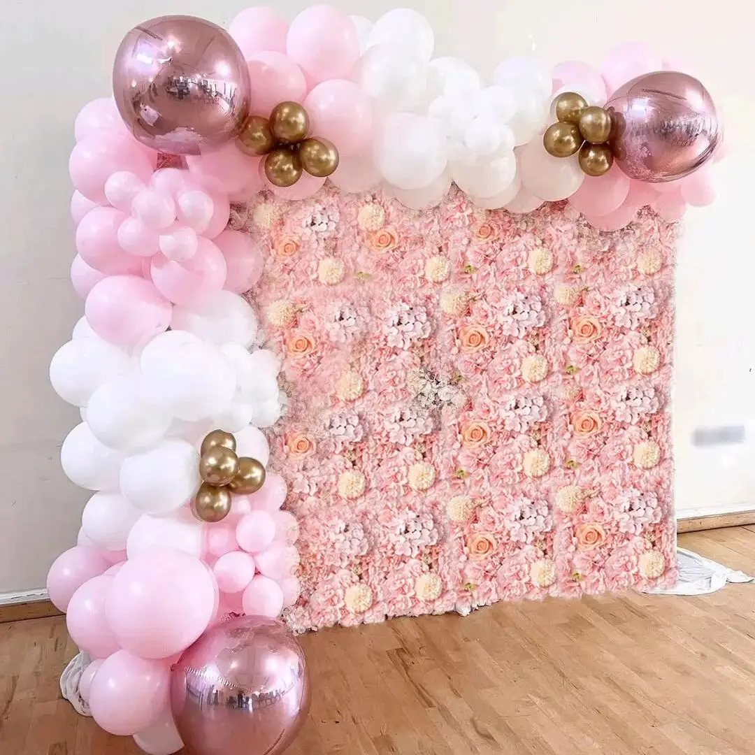 

Artificial Flowers Wedding Decoration Flower Wall Panels, Silk Rose Flower Party Home Backdrop Decor 40x30cm 30x30cm