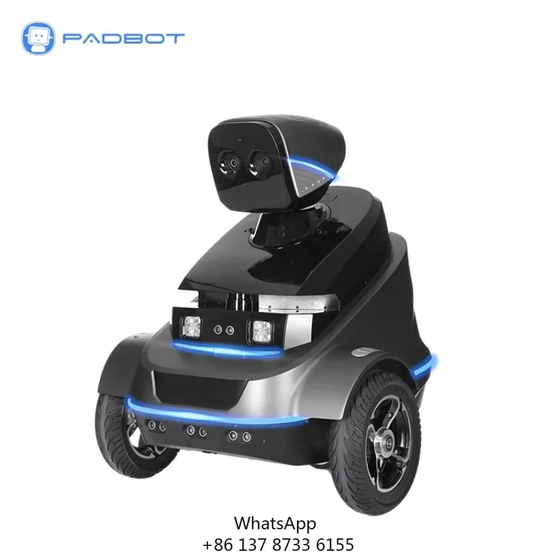 

Smart Home Security Autonomous Mobile Robot With Various Indoor Vision Sensors And Automatic Alarm Warning Patrol Roboter