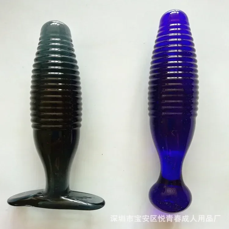 مثليه للجنسين الجنس لعب G بقعة عصا زجاج لامع كريستال دسار المكونات الشرج الخرز وهمية القضيب المهبل عصا منتجات جنسية للنساء #3