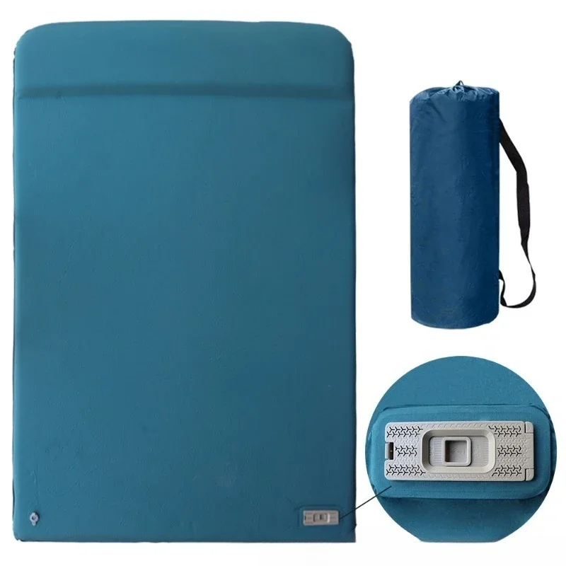 Automatic inflatable mat outdoor camping camping bed electric pump folding tent sleeping mat home office lunch break mat cheese