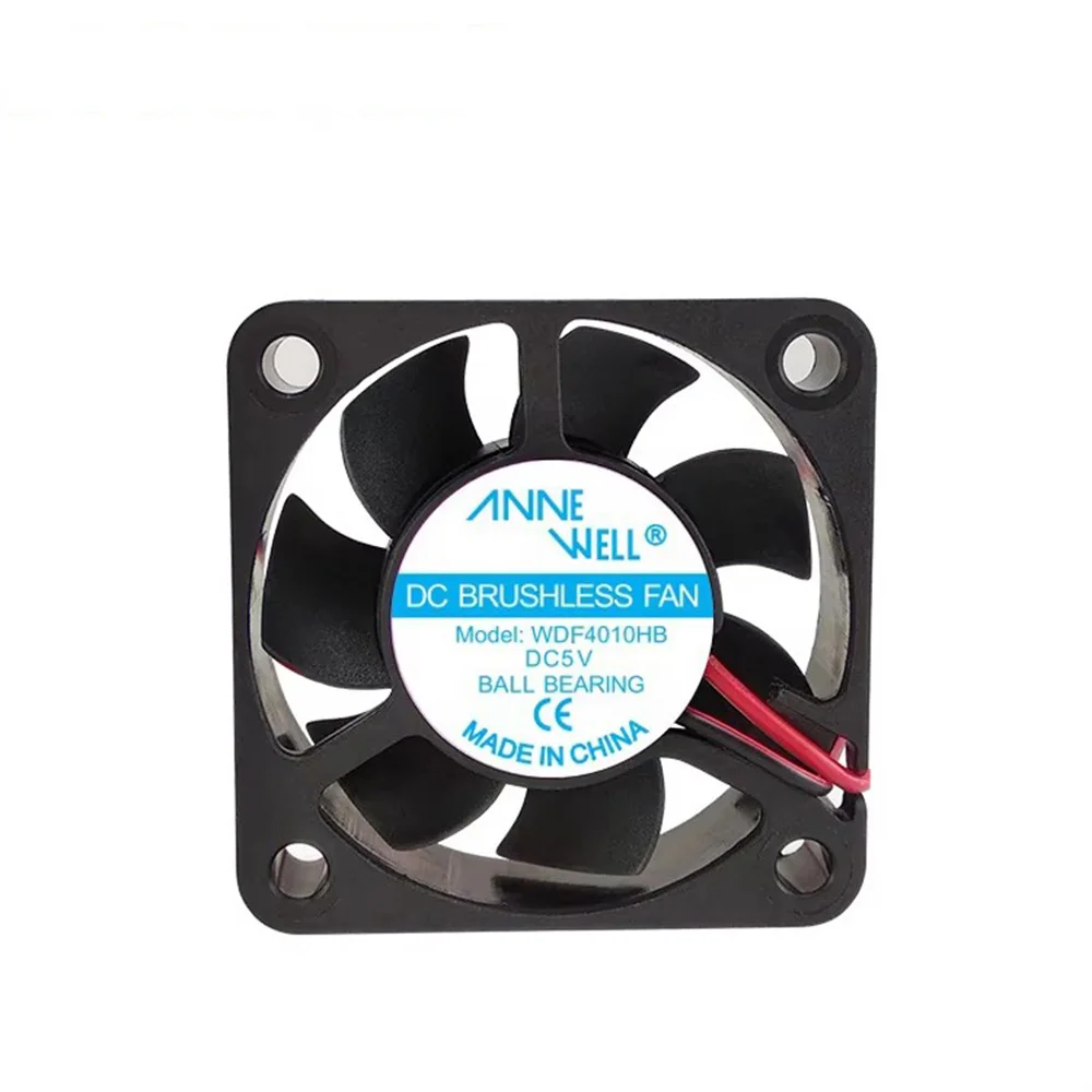 WDF4010HB 40mm 5V USB Cooling Fan 4010 Brushless DC 10mm for 3D Printer  Router DVR Electronics