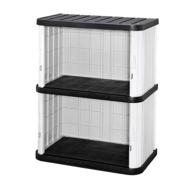 

Outdoor Balcony Rainproof Tool Storage Cabinet Garage Cabinet Outdoor Waterproof Locker Plastic Storage Box