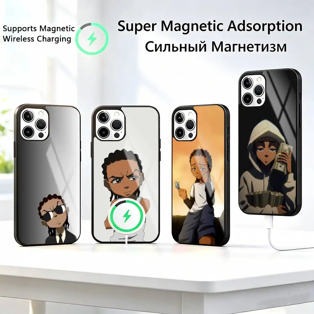 Cartoon The B-Boondockss  Phone Case For iPhone17,16,15,14,13,12,11 Plus,Pro Supports Magnetic Wireless Charging
