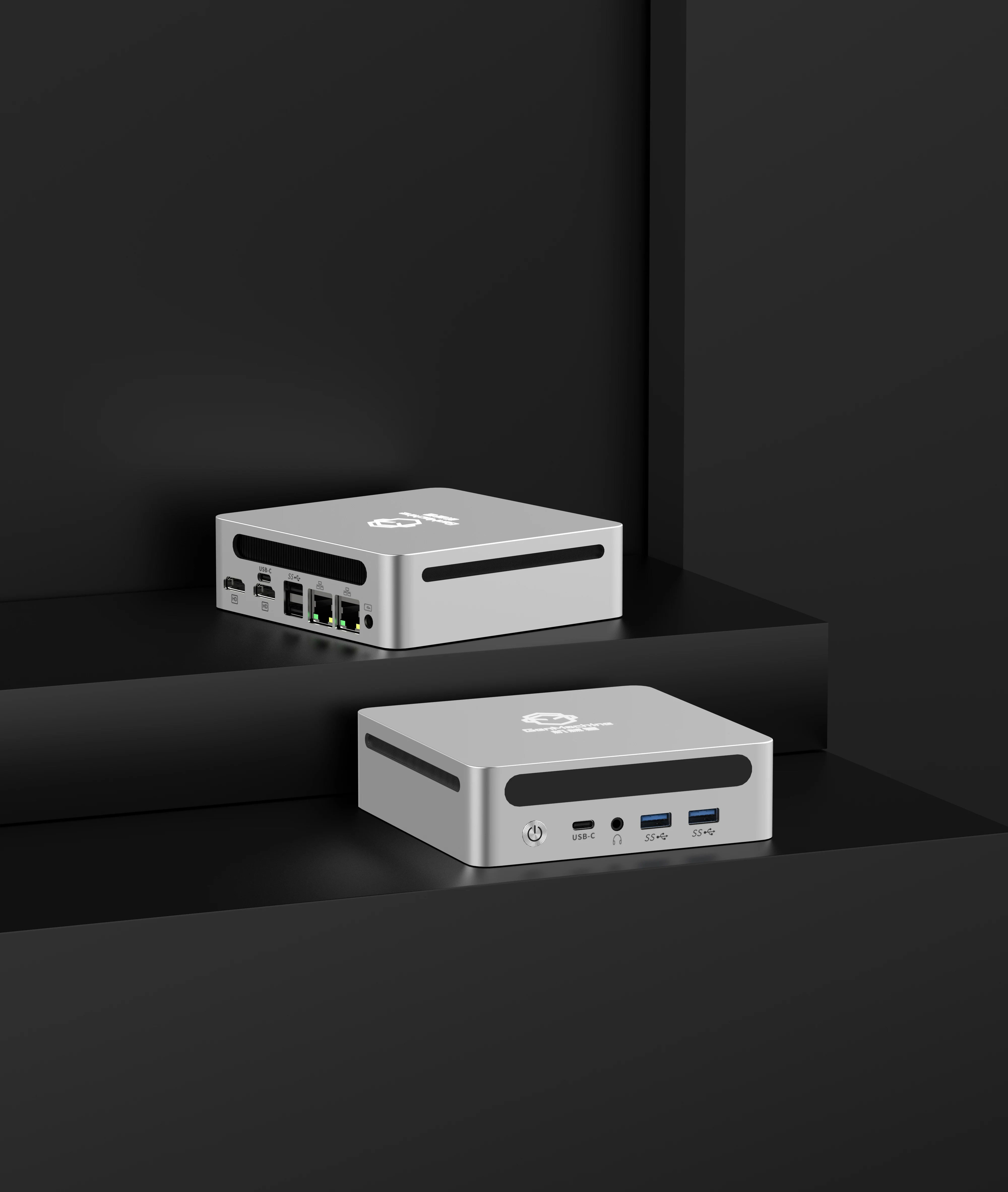 GenMachine Ryzen5 6600H Mini PC R5 TDP 45W Windows10/11 LPDDR5 6400Mhz WIFI6 BT5.2 NVME4.0 Office Gaming Computer pc gamer diy