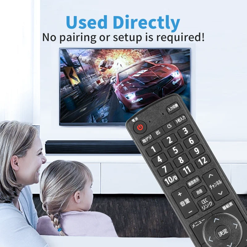 EN3Z39H Remote Control Compatible with TV Remote