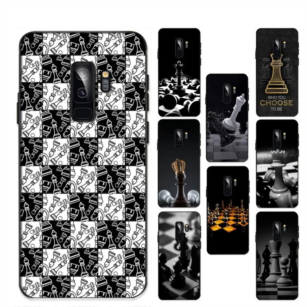 Chess Board Pieces Phone Case For Redmi 8 9 10 pocoX3 pro for Samsung Note 10 20 for Huawei Mate 20 30 40 50 lite