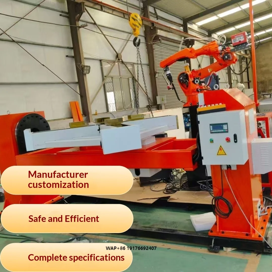 

Dual-Axis U-Shape Robotic Welding Positioner Auxiliary Equipment with 220V 150kg Weight Multi-Model Option