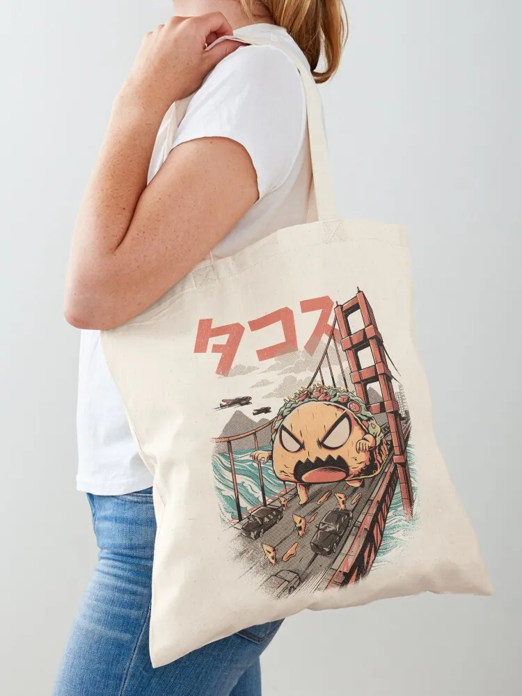 

The Black Takaiju Tote Bag bag for beach tote bag men bags woman 2025 shopping bags foldable