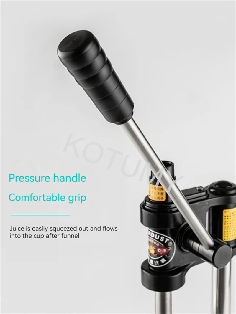 Manual Fruit Juicer Kitchen Hand Press hine Stainless Steel Fruits Juice Extractor Citrus Orange Lemon Pomegranate Squeezer