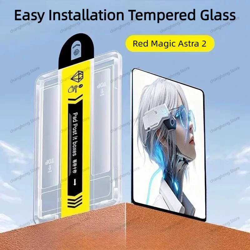 Easy Installation Tempered Glass for ZTE Nubia Red Magic Astra 2 Gaming Tablet 5 Pro 9.06 inch 2026 RedMagic Astra2