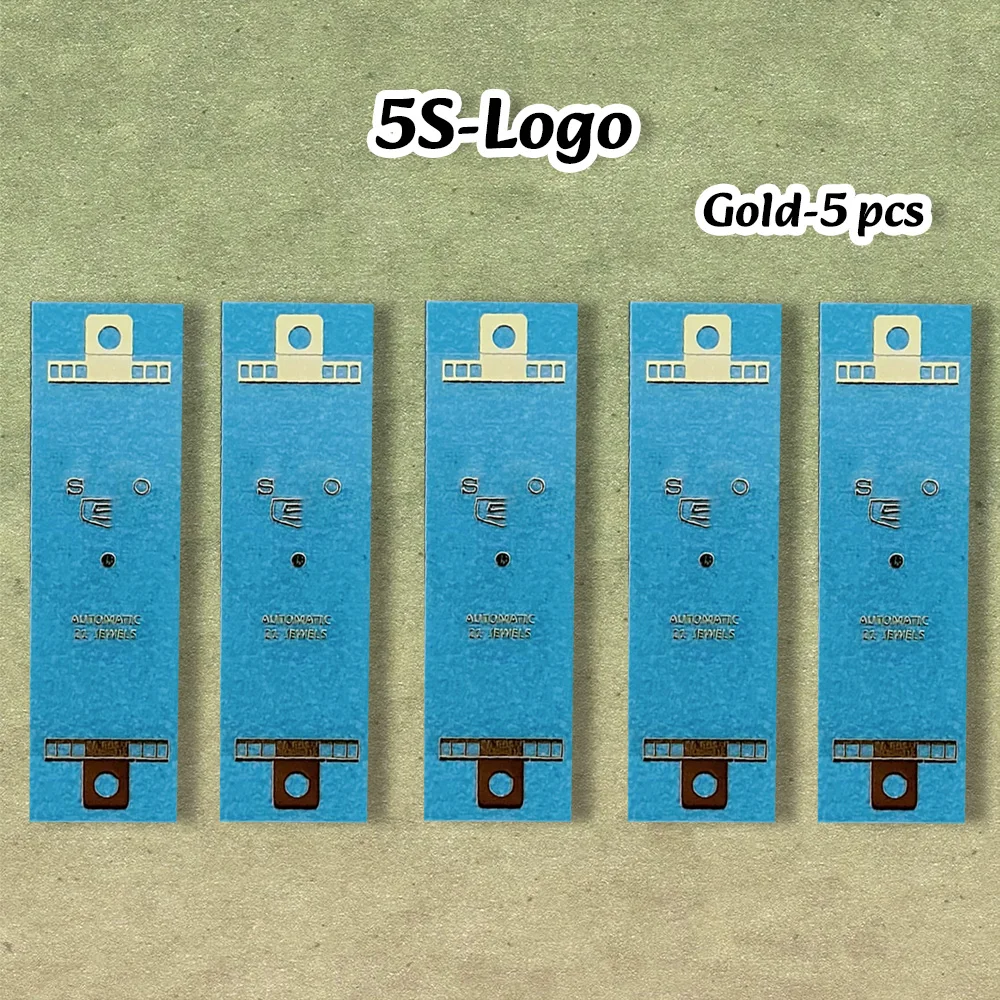 NG 5S Logo New 3D metal Logo sticker suitable for 27-30MM flat dial watch modification accessories