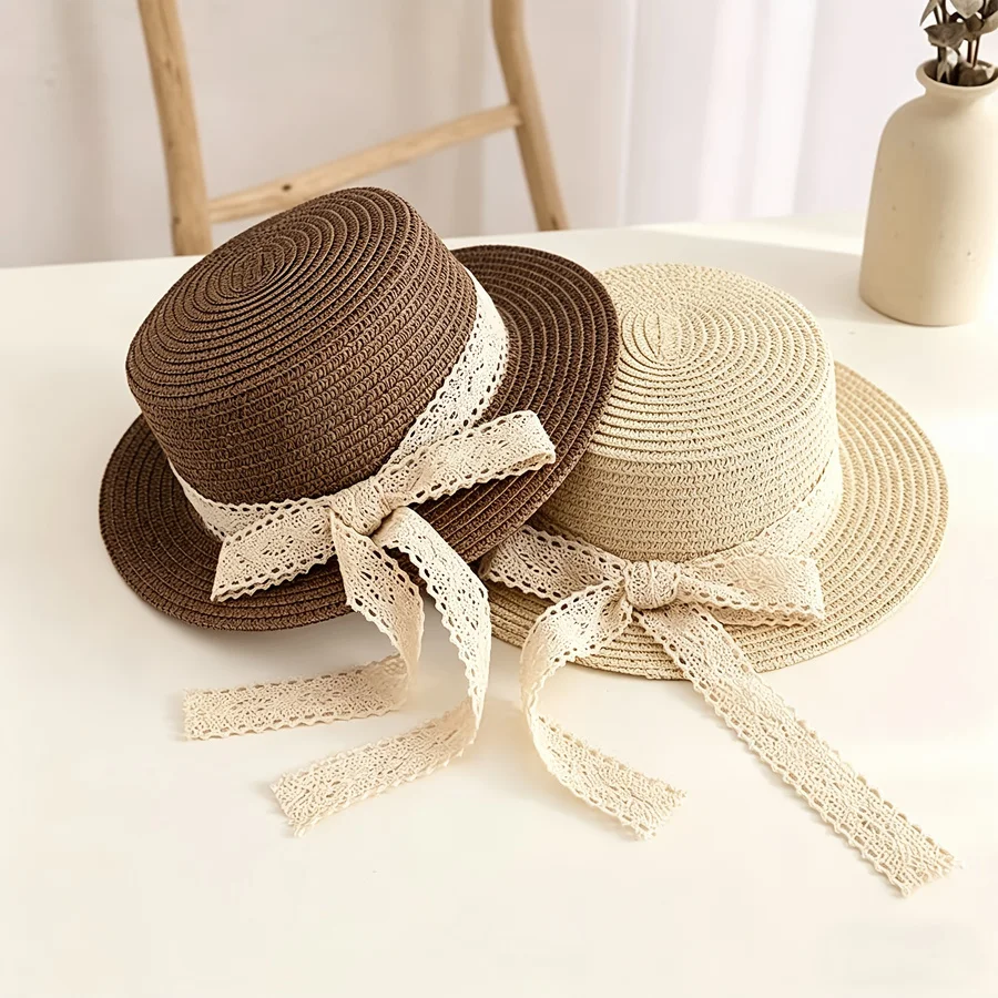 Women's Lightweight Breathable Straw Beach Hat