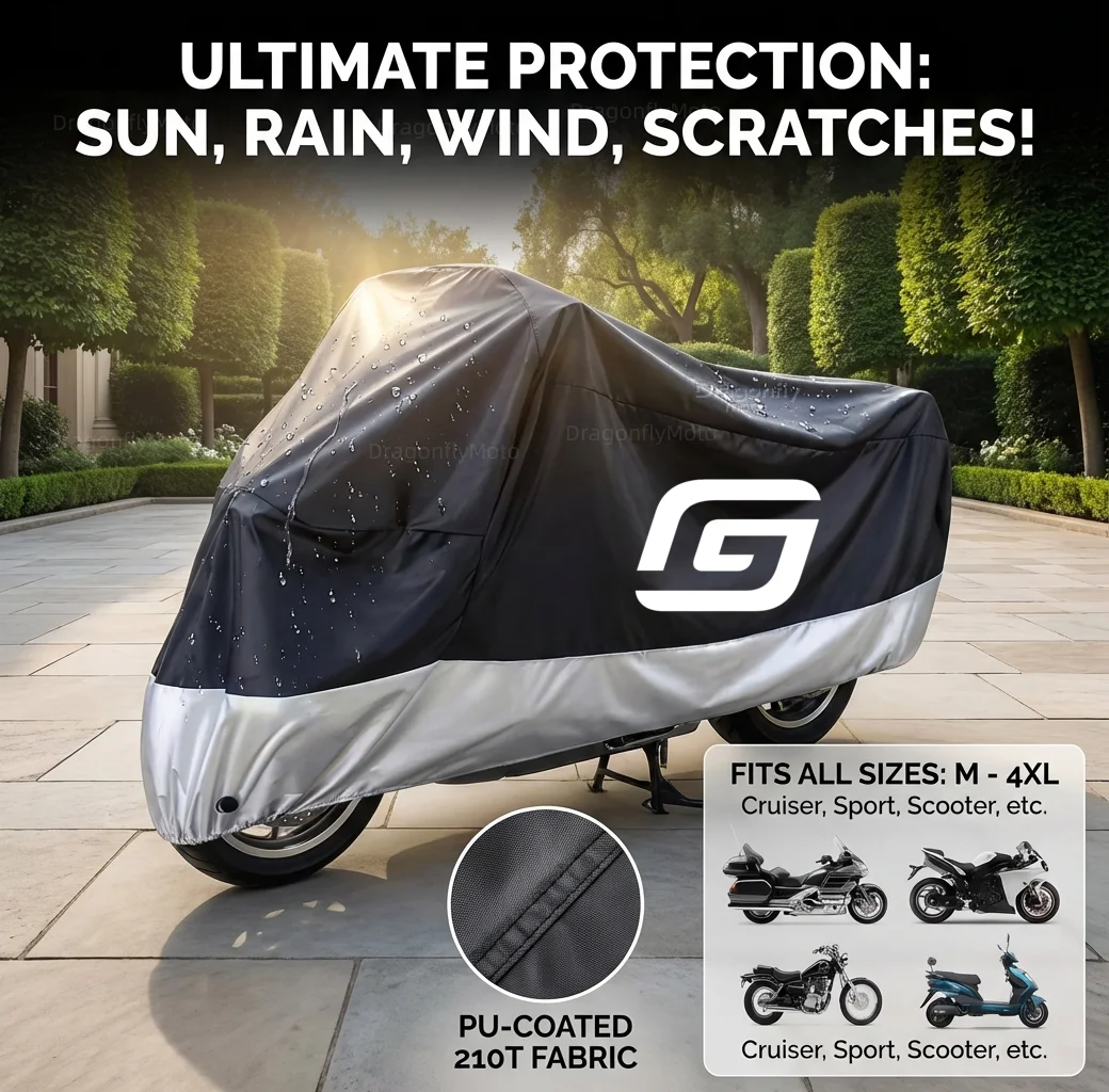 

Всесезонный чехол для мотоцикла Gas Gas EC300 250 120 EC EX MC TXT, серебристо-черный, водонепроницаемый, пылезащитный, с защитой от УФ-излучения