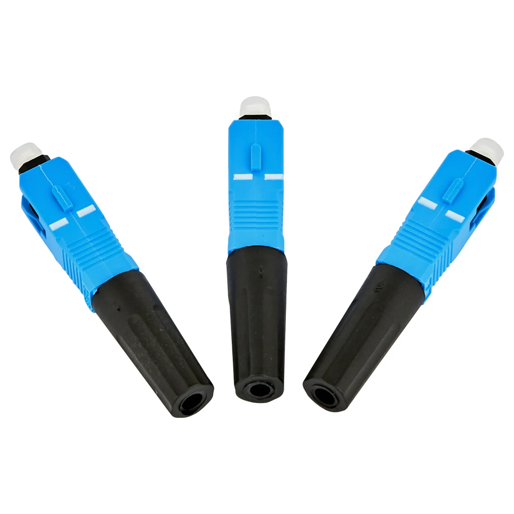 SC/UPC 53 мм оптоволоконный быстрый разъем, горизонтальный тип кабеля, полевая сборка