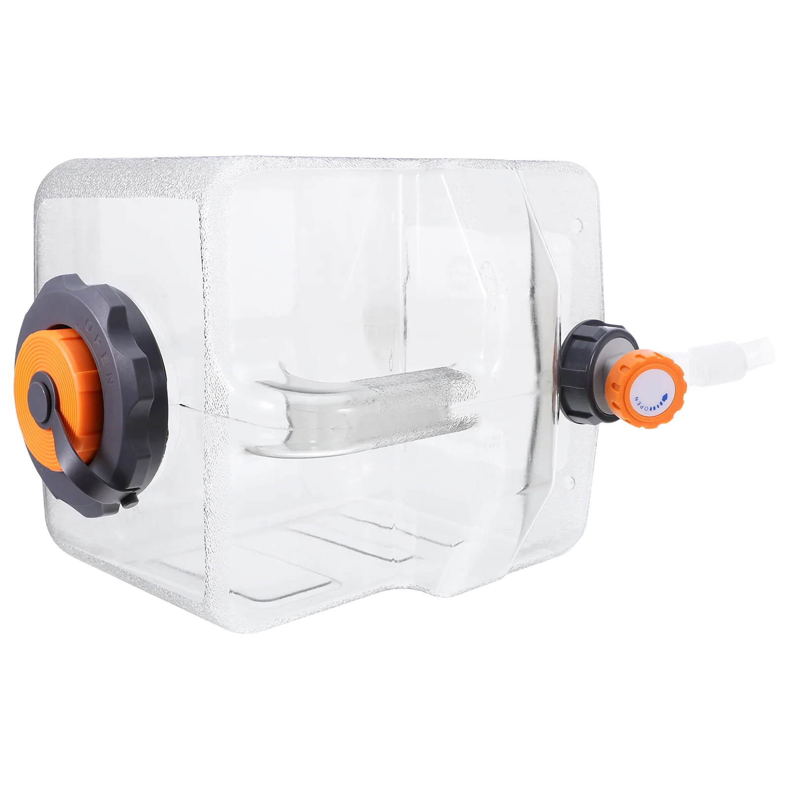 

12L Portable Water Dispenser with Spigot Strong Outdoor Water Jug for Camping Parties Long Journey Use