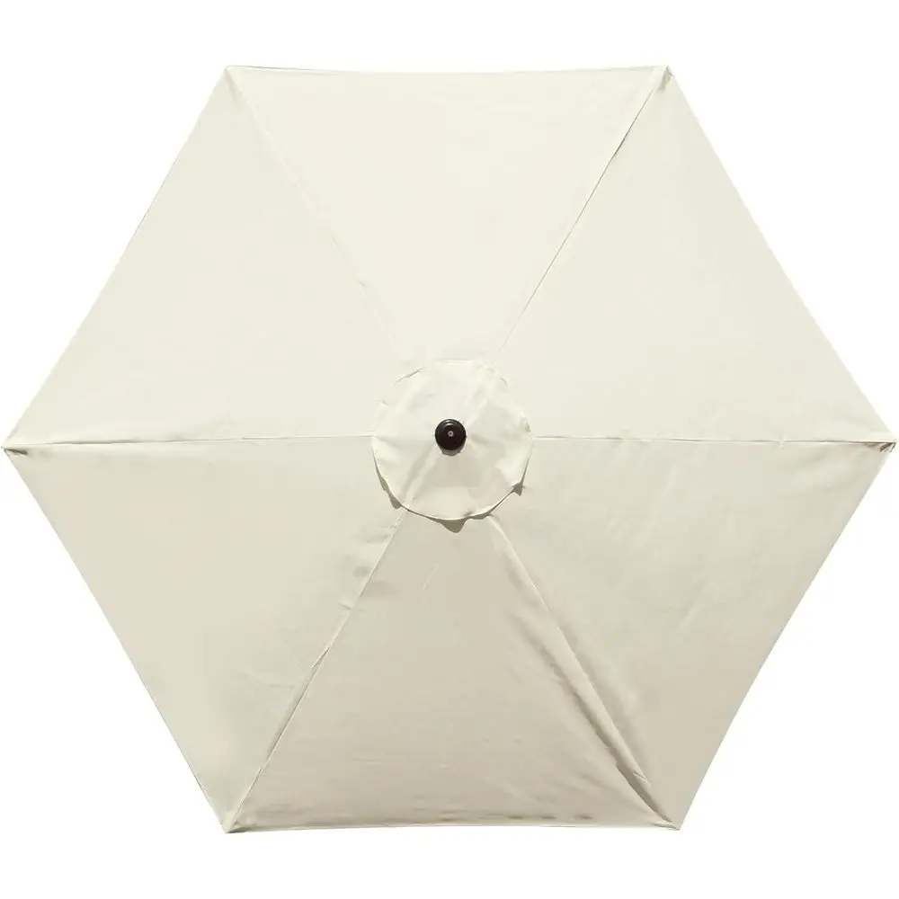 

YOUGE OUTDOOR 9 eet Patio Umbrella Replacement or 6 Ribs, Market Umbrella Top, Yard Table Umbrella Top Cover,Unil Strong and Thi