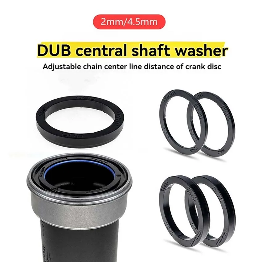For SRAM Dub XX1 GX Center Shaft 2mm/4.5mm Plastic Washer PF30 PF92 BSA Bicycle Accessories
