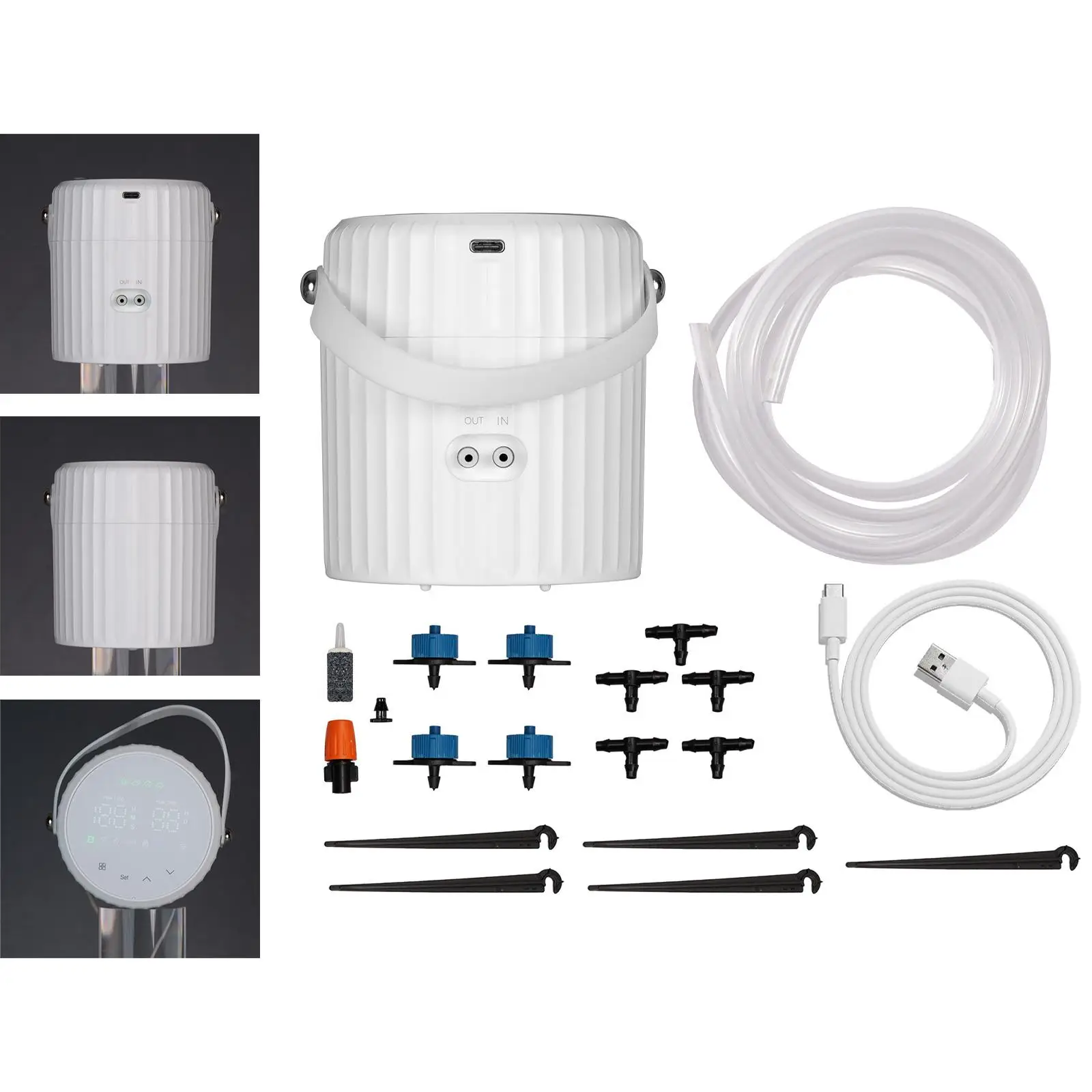 

Набор автоматического капельного орошения, универсальный, удобный с механизмом блокировки детей