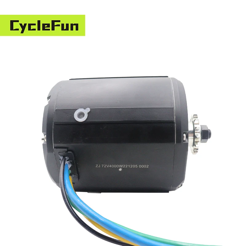 PMSM potente QS138 90H 4KW Motor de accionamiento medio de refrigeración por agua 72v 110kmh con sistema de Kits de refrigeración para motocicleta eléctrica ATV