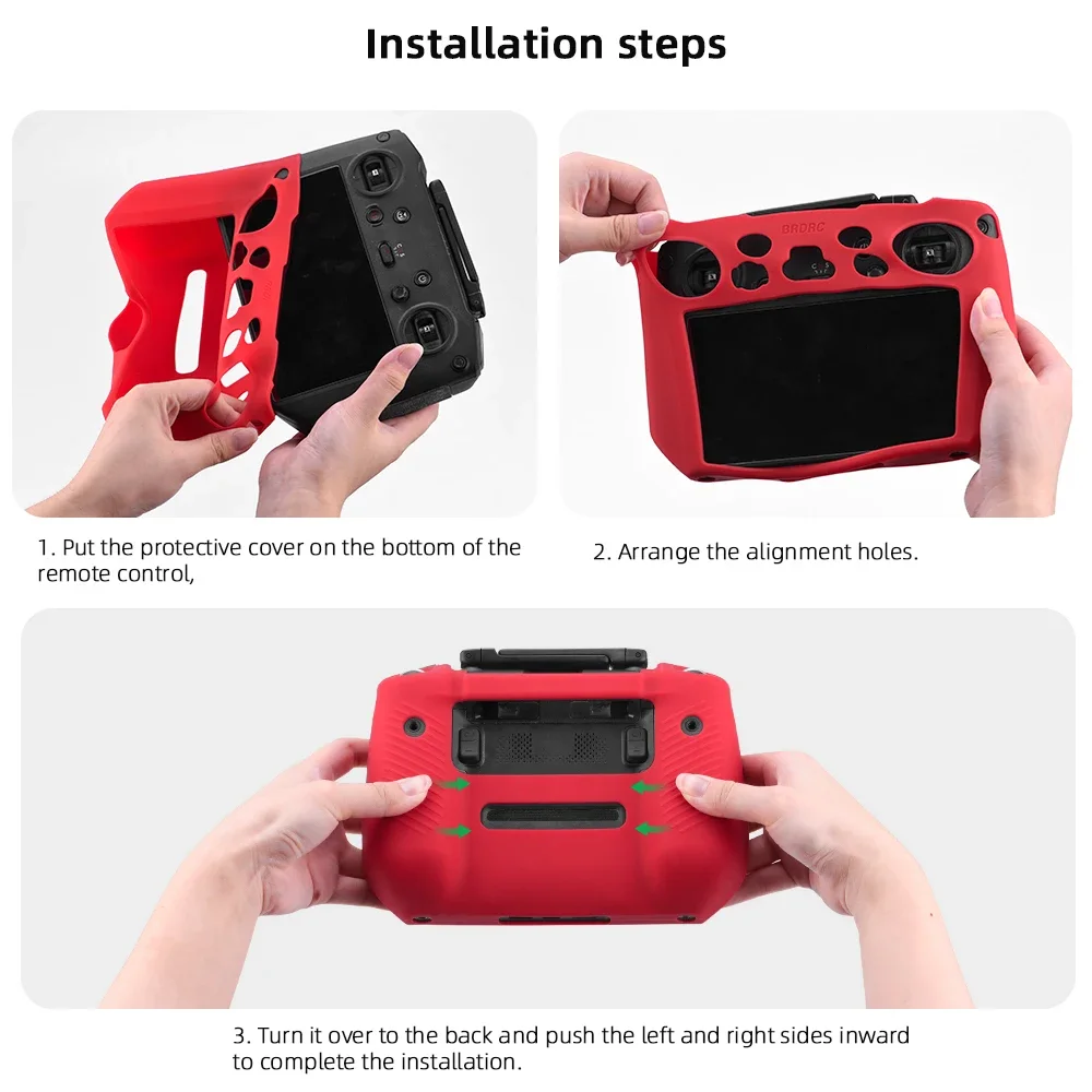 Silicone Case Cover for DJI Mavic 3 RC PRO Silicone Sleeve Controller Protective Cover Anti-Scratch for DJI RC Pro Accessories