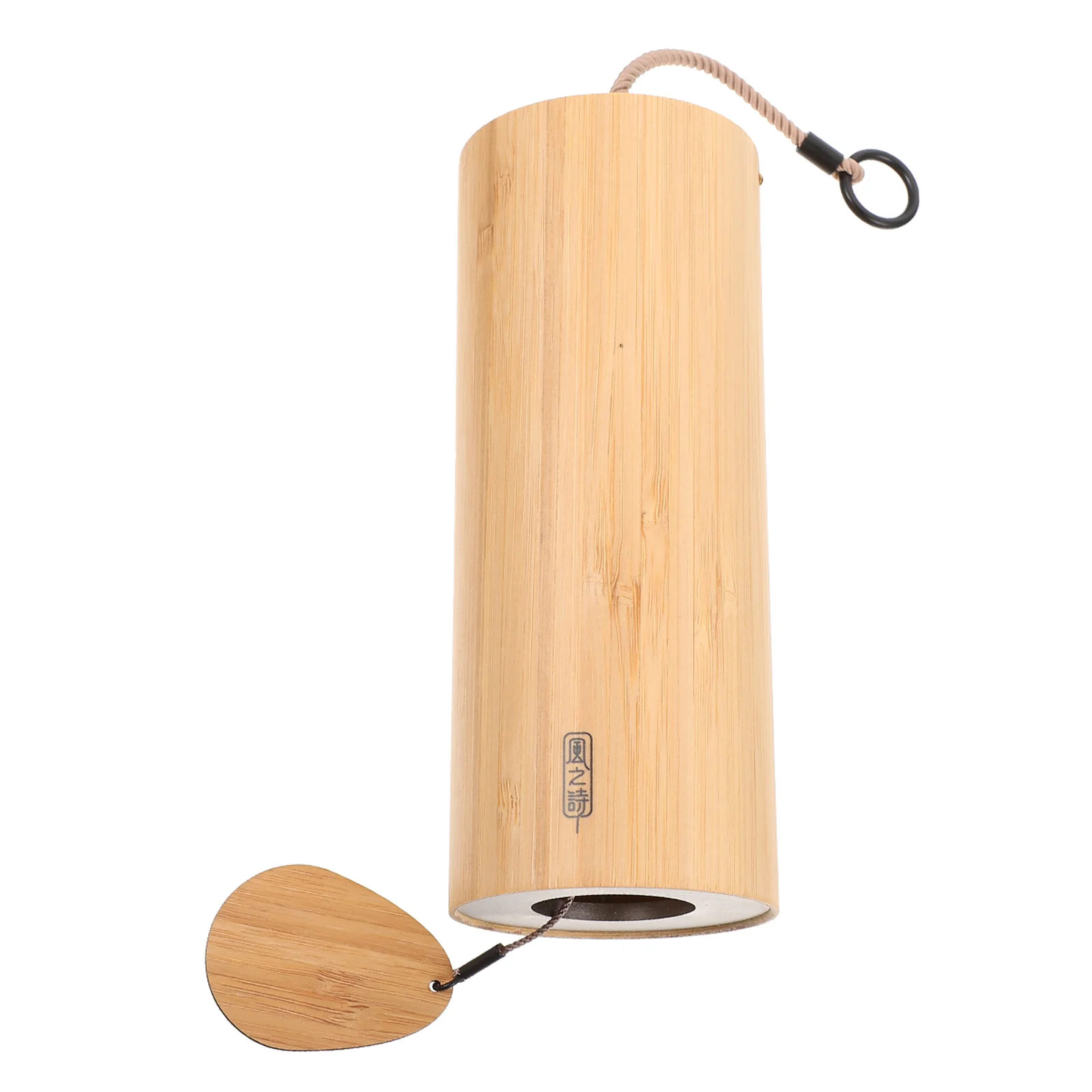 

Wind Chime Retro Polyphonic Meditation Chimes Ornaments Pendants Hanging Bamboo Hand-cranked of The Lid