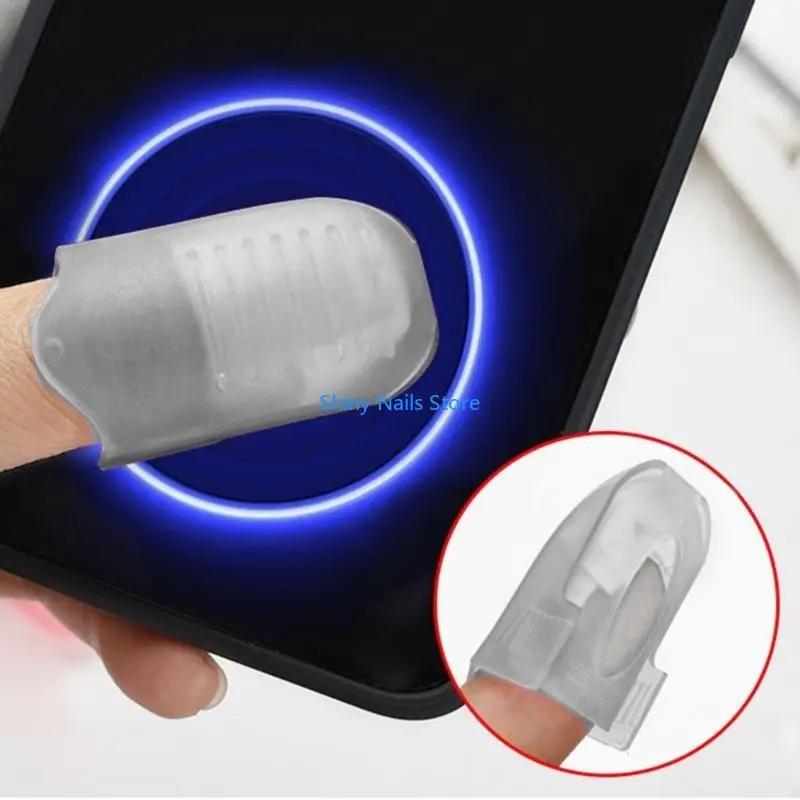 Bộ 5 Kẹp Móng Tay Móng Tay Nghệ Thuật Gel Ngâm Kẹp Dễ Dàng Sử Dụng Thiết Thực Móng Tay Tẩy Sơn Kẹp Cho Ngón Tay